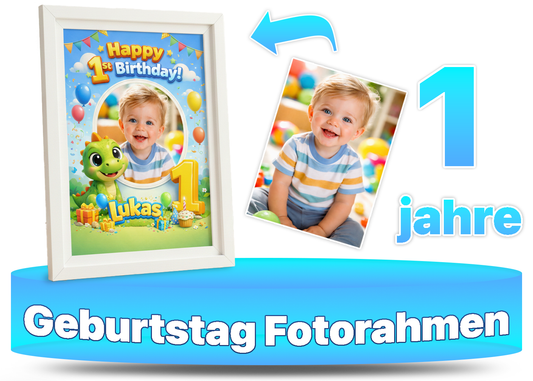 Geburtstags-Fotorahmen