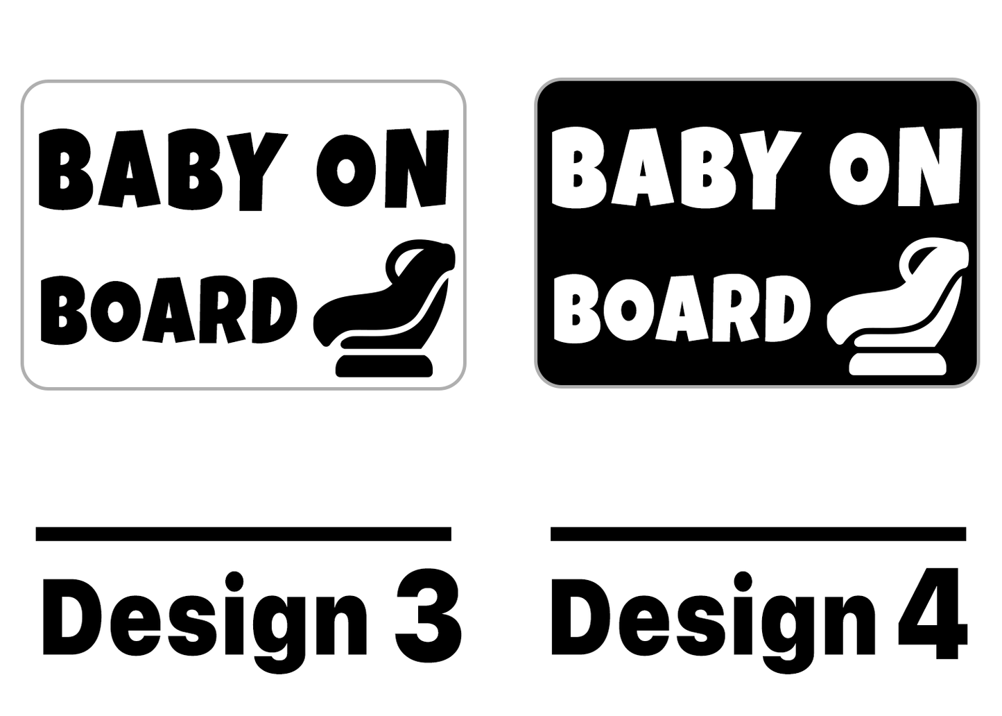 Baby on Board Sticker / Magnet