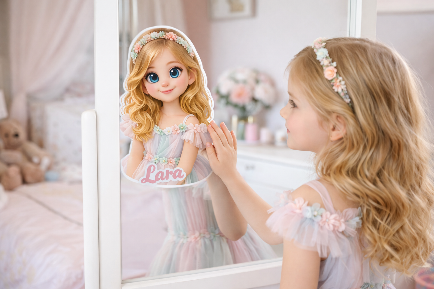 Personalisierter Wandaufkleber