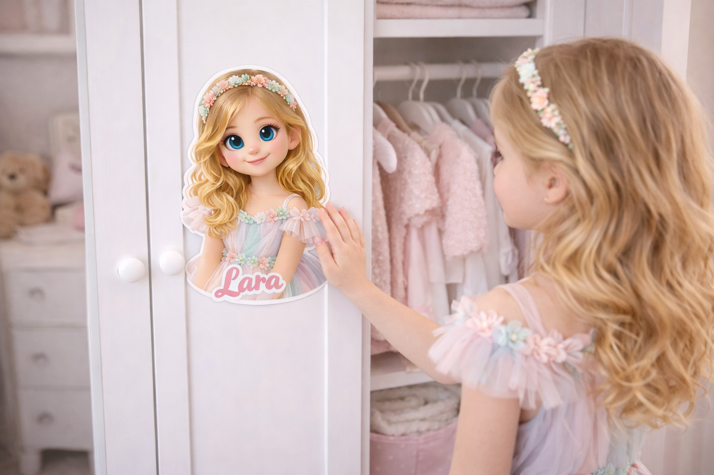 Personalisierter Wandaufkleber