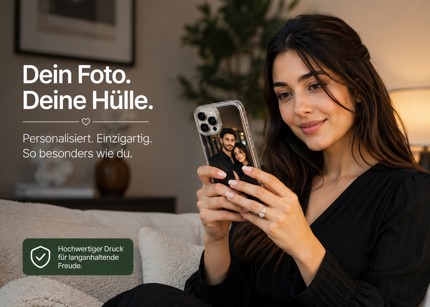 Personalisierte Handyhülle mit Foto