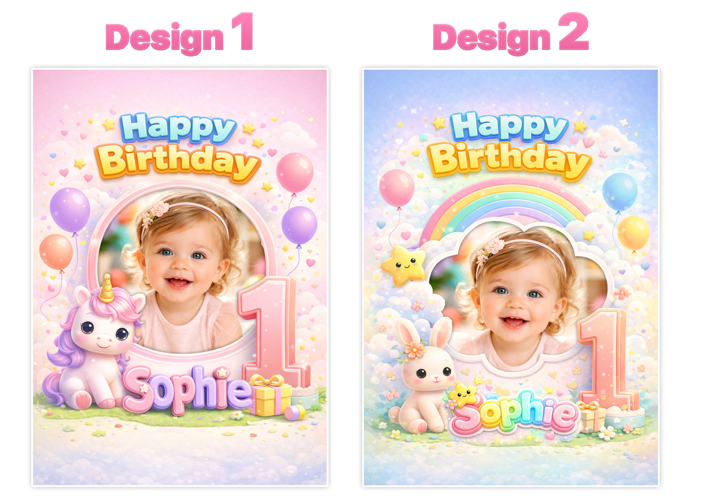 Geburtstag Fotorahmen