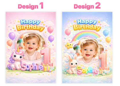 Geburtstag Fotorahmen