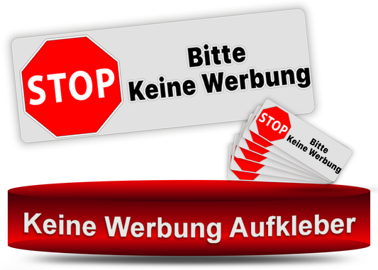 Bitte Keine Werbung Aufkleber