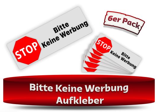 Bitte Keine Werbung Aufkleber